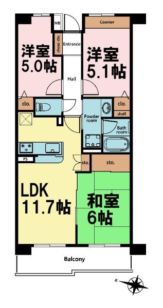 コスモ船橋滝不動
