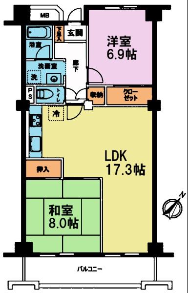 船橋ファミリータウン2号棟