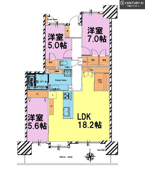 ワンダーベイシティSAZANサウスウイング