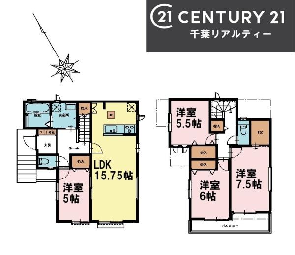 船橋市三山3丁目　B号棟