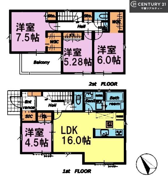 船橋市芝山6丁目　1号棟