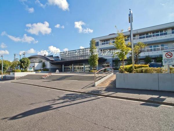 四街道市和良比の土地(四街道市立四街道中学校)