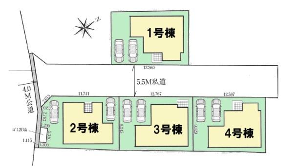 千葉市稲毛区宮野木町　2号棟