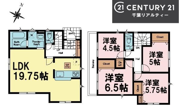 船橋市金杉6丁目　2号棟