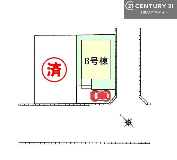 市川市中国分５丁目　Ｂ号棟