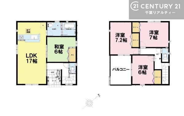 四街道市内黒田　４号棟