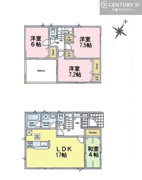 四街道市内黒田　１号棟