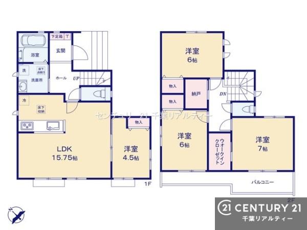 市川市大野町３丁目　Ｇ号棟