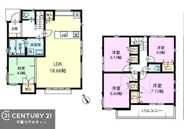 市川市宮久保２丁目　１号棟