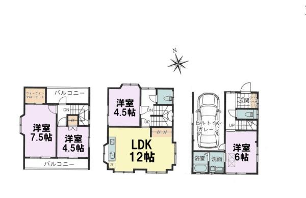習志野市東習志野３丁目の中古一戸建て