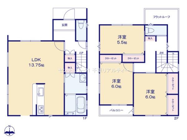 船橋市田喜野井６丁目の中古一戸建て