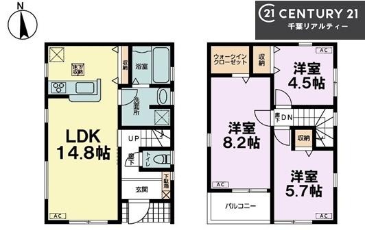 船橋市大穴南1丁目　2号棟