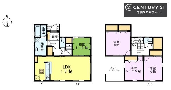 千葉市若葉区大宮台６丁目　１号棟