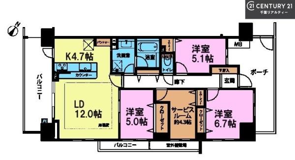 パークホームズ稲毛海岸ラコリエル