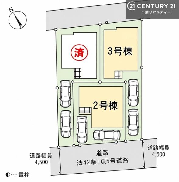 鎌ケ谷市中佐津間１丁目　３号棟