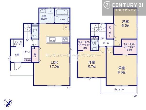 鎌ケ谷市丸山２丁目