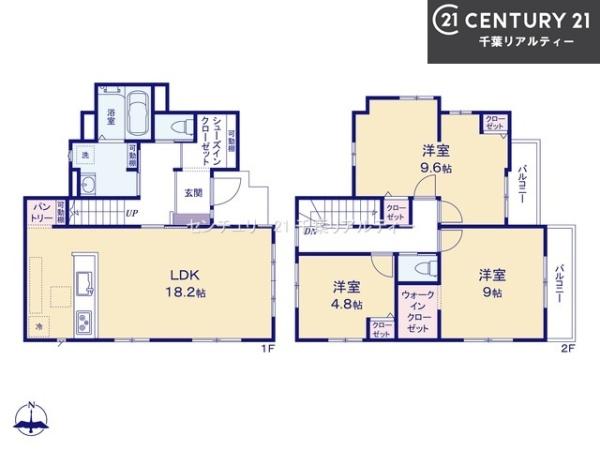 白井市堀込３丁目　１号棟
