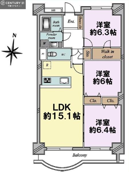 京成サンコーポ八千代台Ｗ棟