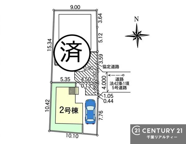 市川市北国分２丁目　２号棟