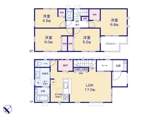 八千代市勝田台５丁目　２号棟