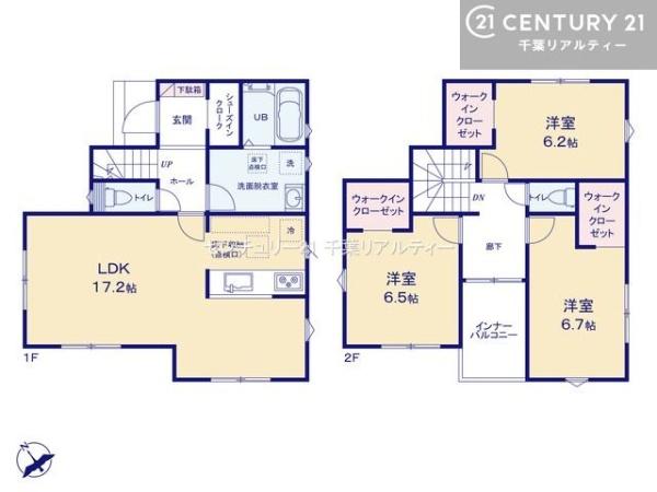 鎌ケ谷市中佐津間１丁目　７号棟