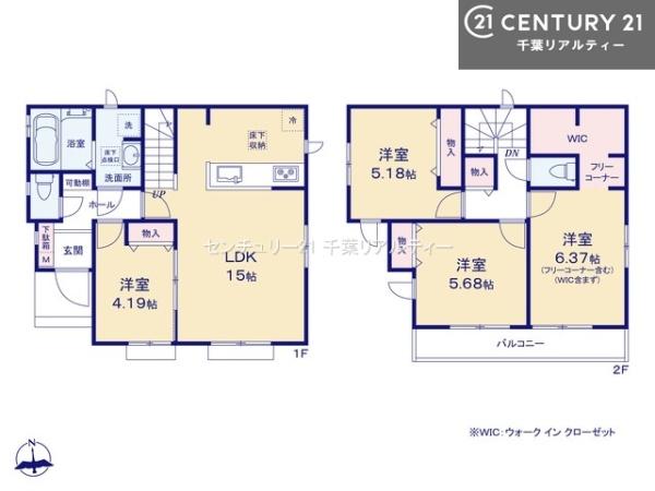 市川市国分３丁目　Ｅ号棟