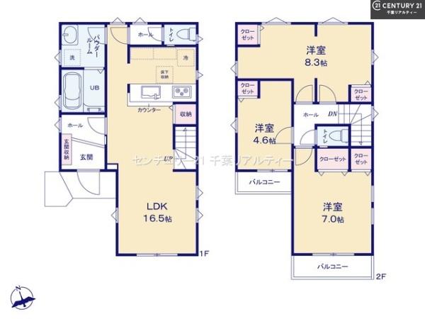 市川市宮久保２丁目　１号棟