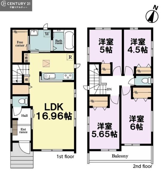 市川市北方町４丁目　Ｂ号棟