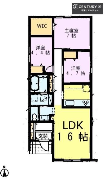 千葉市緑区おゆみ野南４丁目　２号棟
