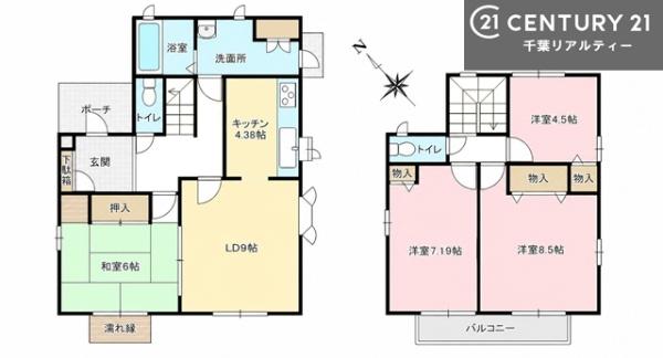 千葉市若葉区桜木北１丁目の中古一戸建て