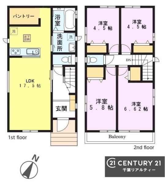 千葉市稲毛区園生町　A号棟