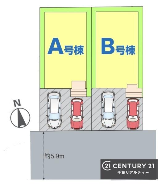 千葉市稲毛区園生町　A号棟