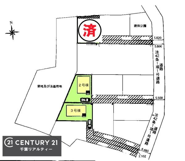千葉市稲毛区萩台町　３号棟