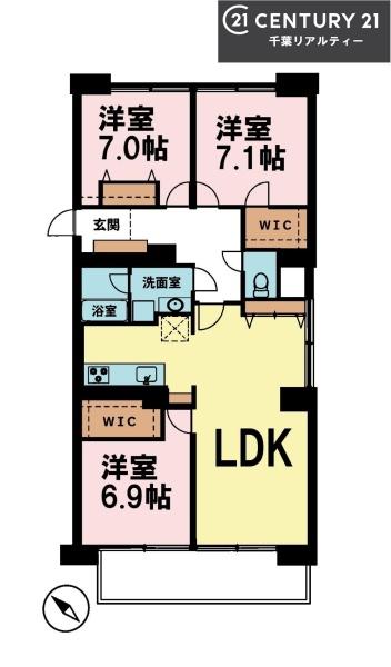 西船橋ハイム3号棟