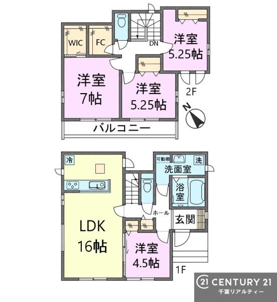 市川市南大野１丁目　Ｂ号棟