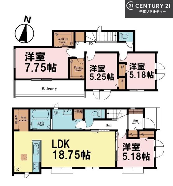 船橋市薬円台1丁目　A号棟