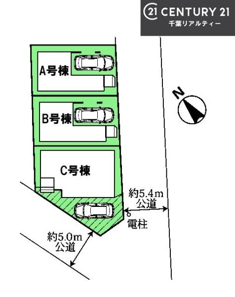 習志野市袖ケ浦1丁目　B号棟