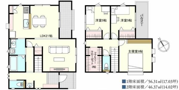 木更津市千束台2丁目　20号棟