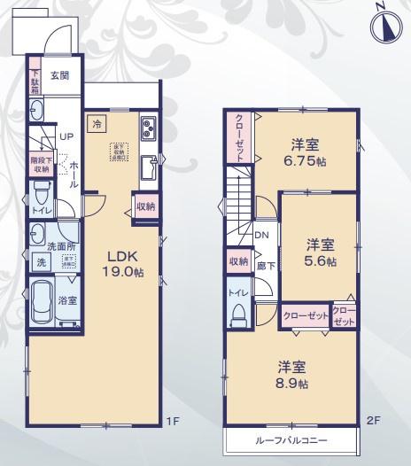 市原市辰巳台西５丁目の新築一戸建