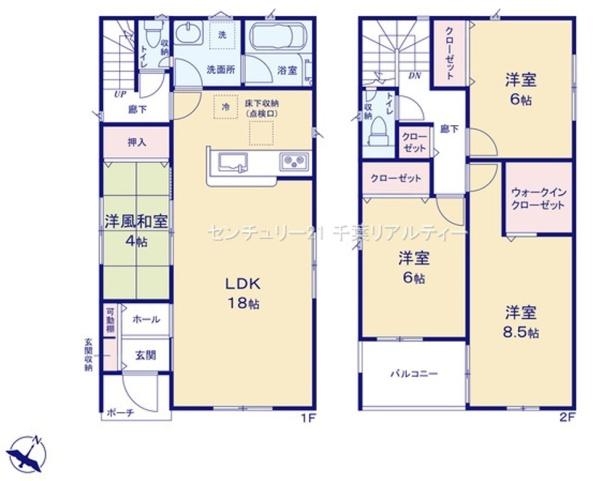袖ケ浦市蔵波台7丁目　2号棟