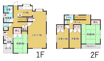 市原市五井西５丁目の中古一戸建て