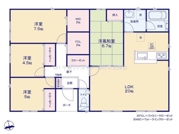 木更津市若葉町の新築一戸建