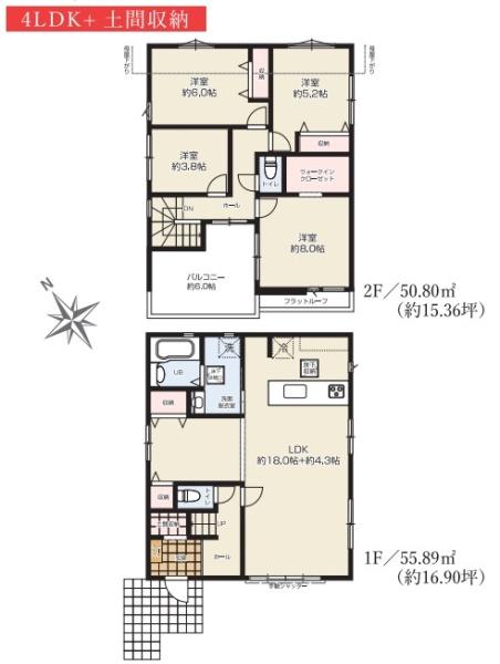 君津市南久保２丁目の新築一戸建