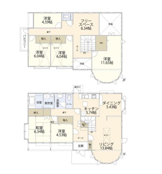君津市北子安６丁目の中古一戸建て