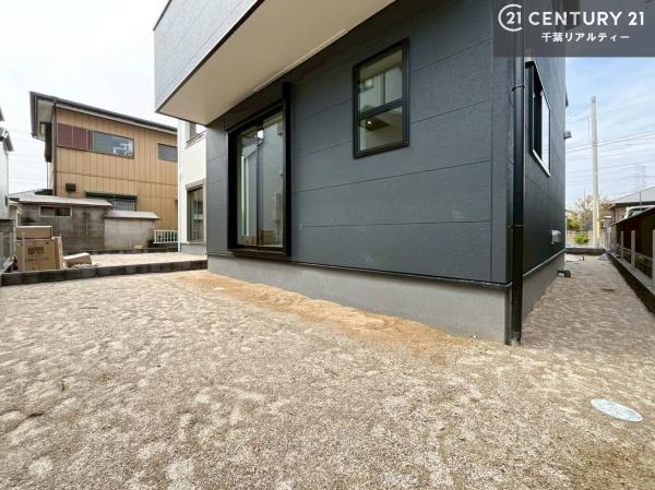 袖ケ浦市蔵波台1丁目の新築一戸建(庭)