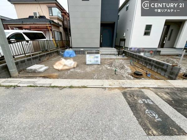 袖ケ浦市蔵波台1丁目の新築一戸建(駐車場)