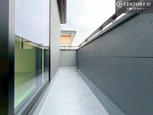 袖ケ浦市蔵波台1丁目の新築一戸建(バルコニー)