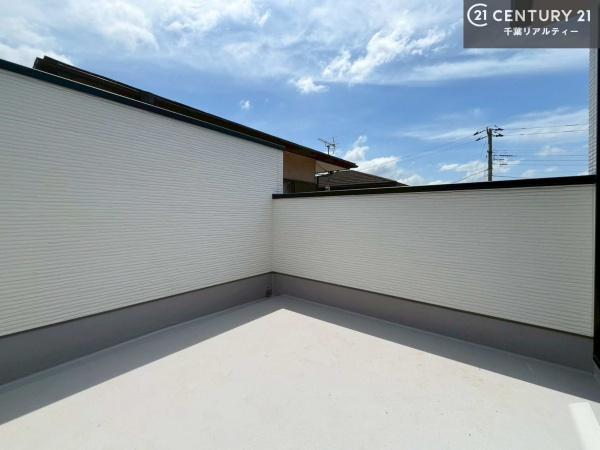 袖ケ浦市蔵波台5丁目 2号棟 新築戸建て(バルコニー)