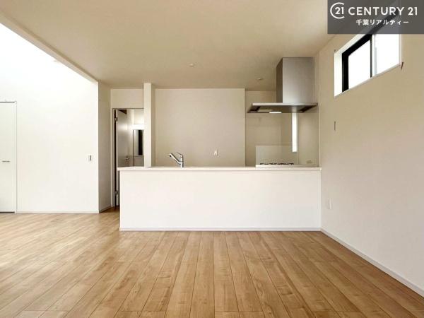 袖ケ浦市蔵波台5丁目 2号棟 新築戸建て(リビング)