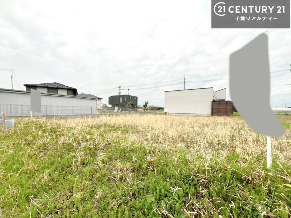 木更津市瓜倉の土地(現地土地写真)